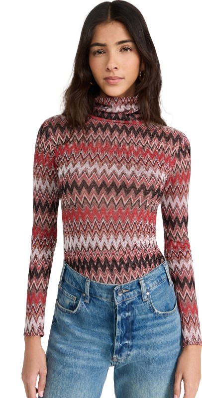 MISA Nadja Top WINTER CHEVRON