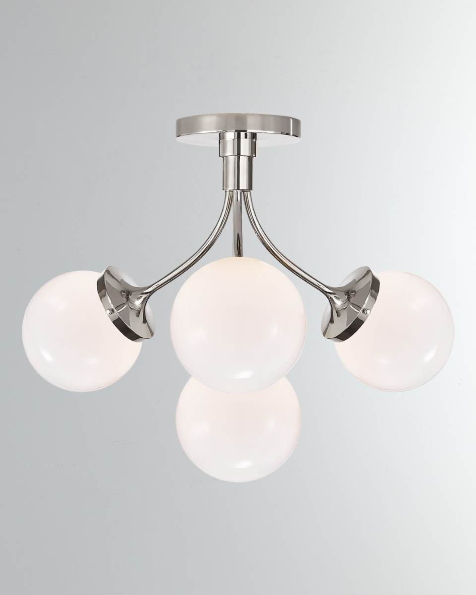Prescott Medium Semi Flush Mount