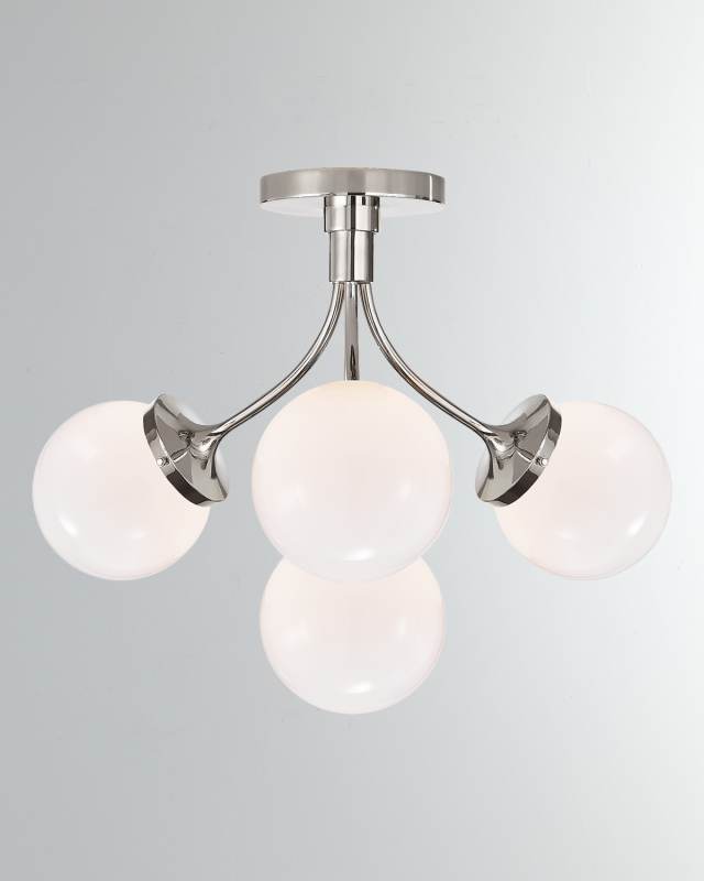 Prescott Medium Semi Flush Mount