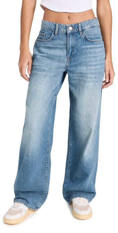 Triarchy Ms. Sparrow Mid Rise Baggy Jeans Classic Indigo