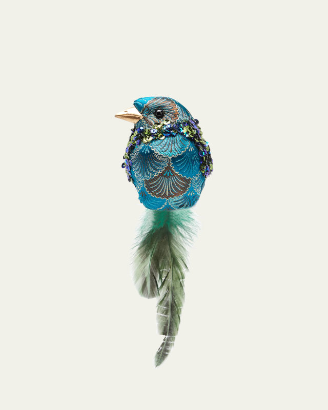 Sparkling Bird Christmas Ornament