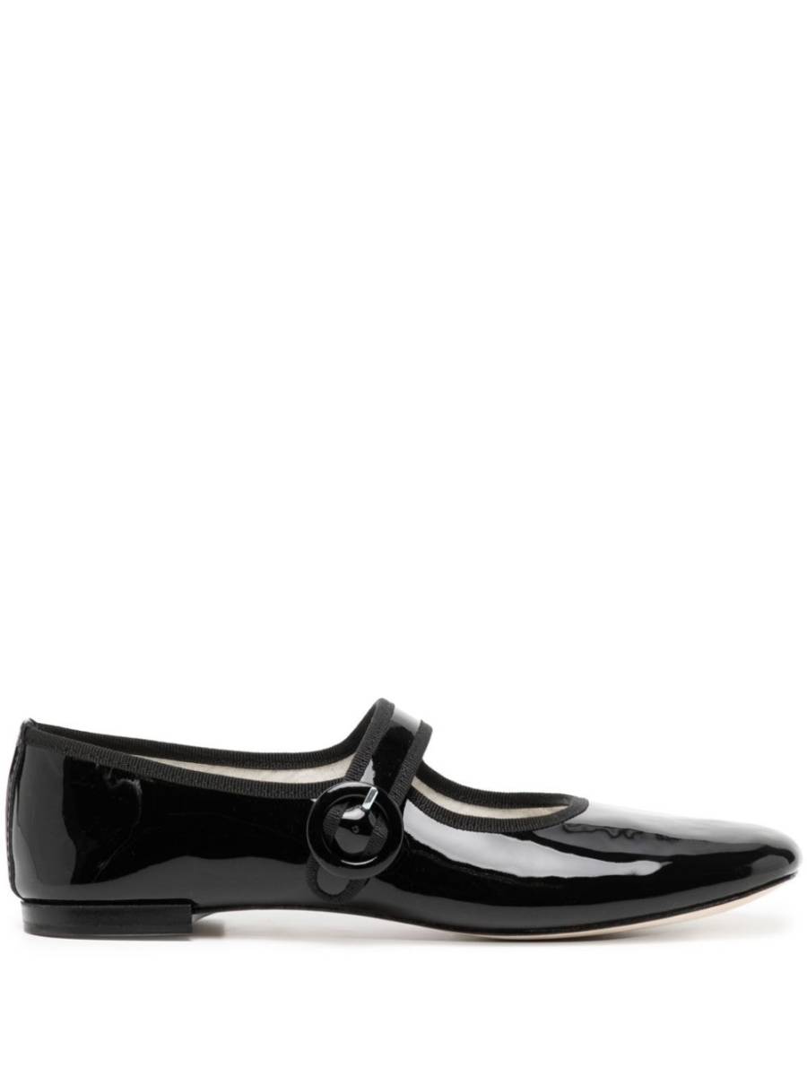 Georgia patent-leather Mary Jane pumps