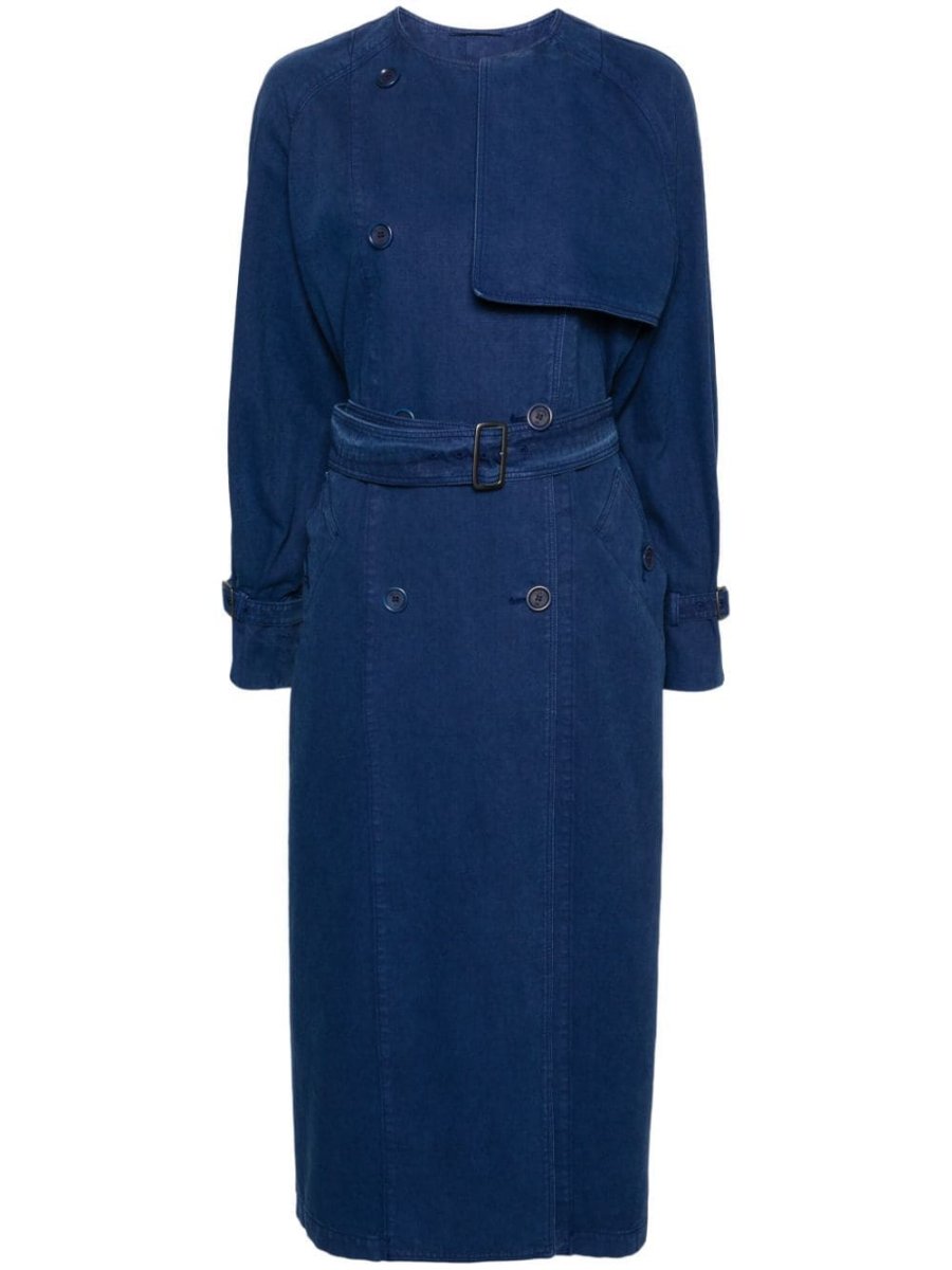 Calao canvas trench coat