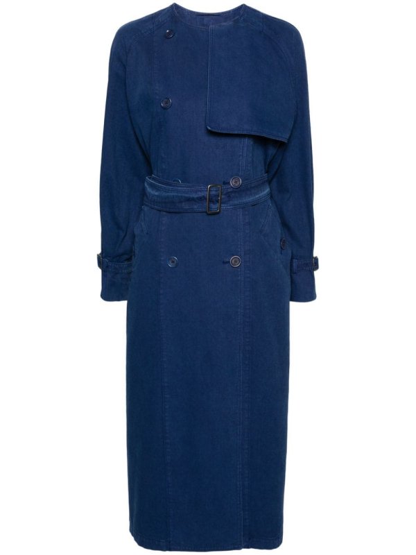 Calao canvas trench coat