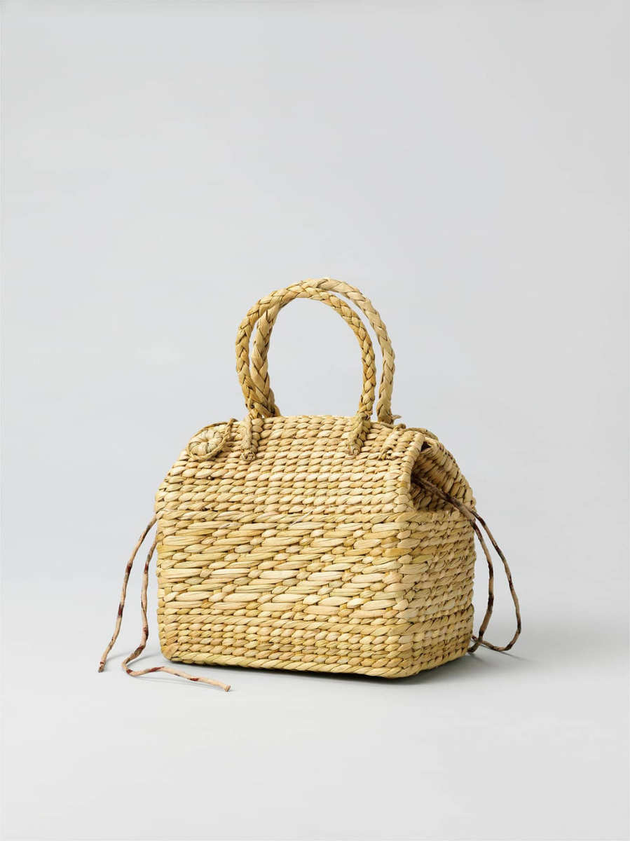 MEHROTRA Mini Straw Bag - Square
