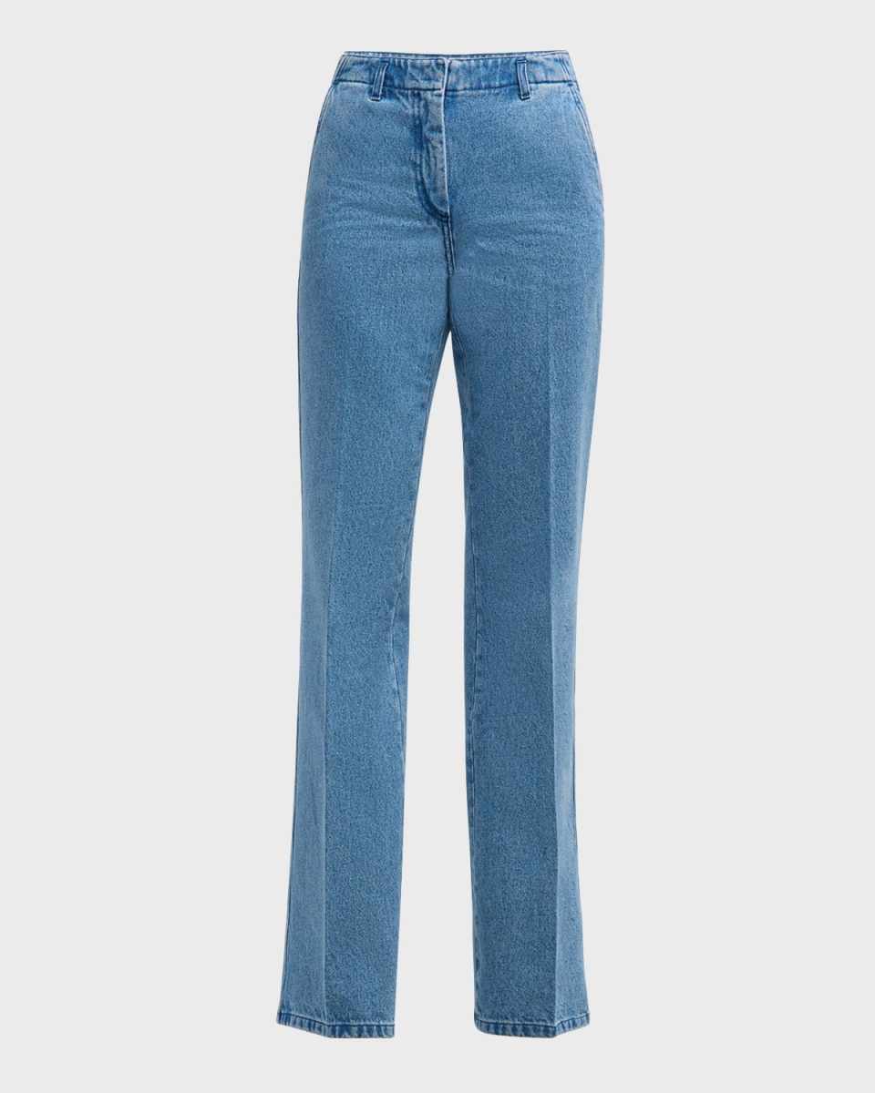 Parchias Straight-Leg Denim Pants