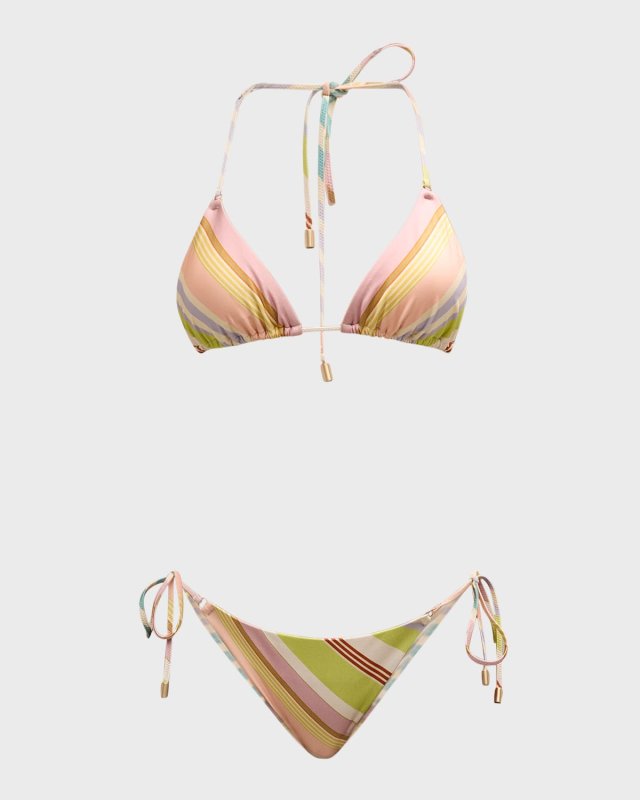Halliday Triangle Two-Piece Bikini Set