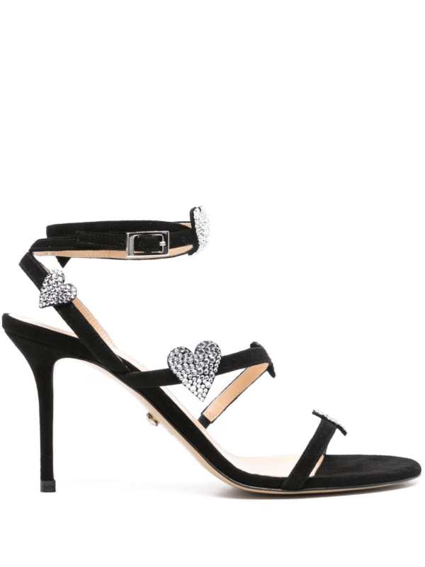 85mm heart-motif pumps