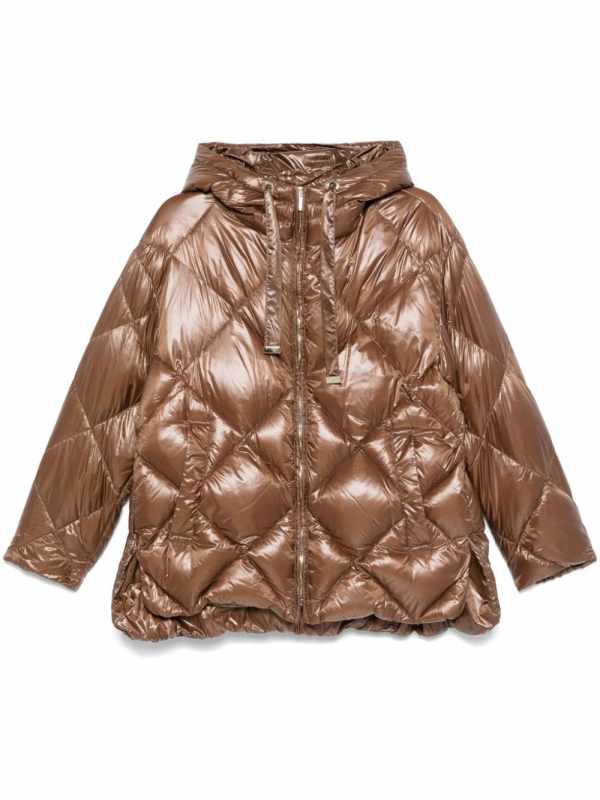 padded hooded jacket