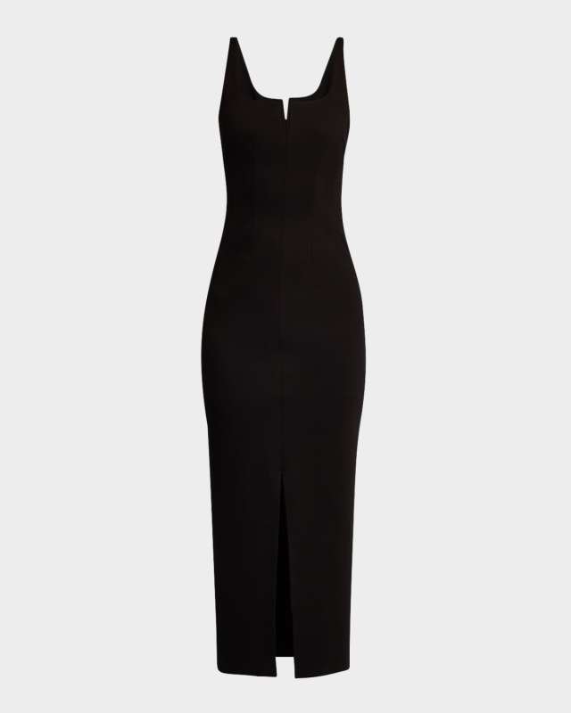 Yolanda Ponte Midi Dress