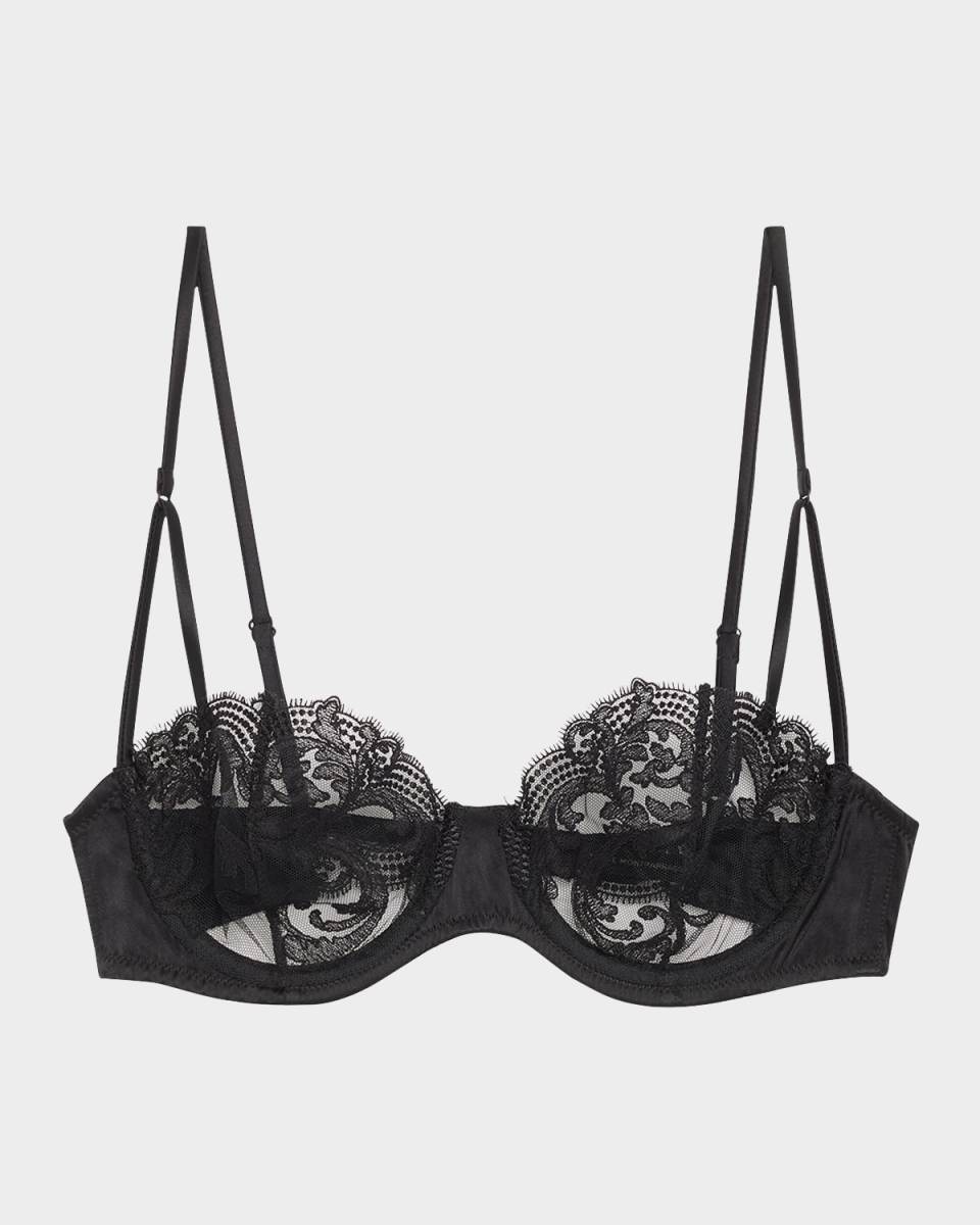 Voltaire Embroidered Balconette Bra