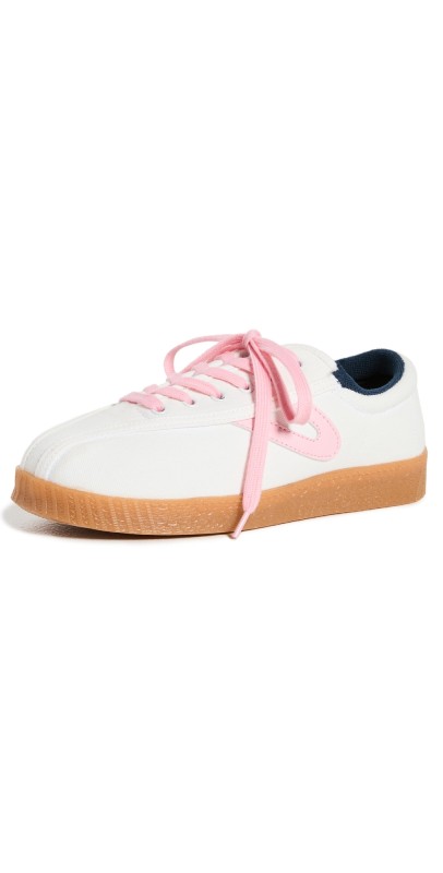 Tretorn Nylite Plus Sneakers White/Pink/Navy