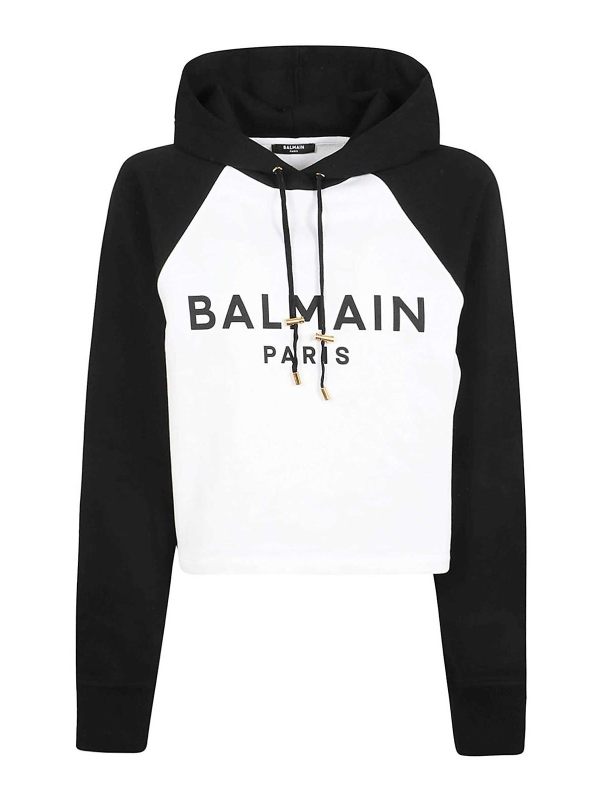 Balmain Sweat-Shirts - Blanc