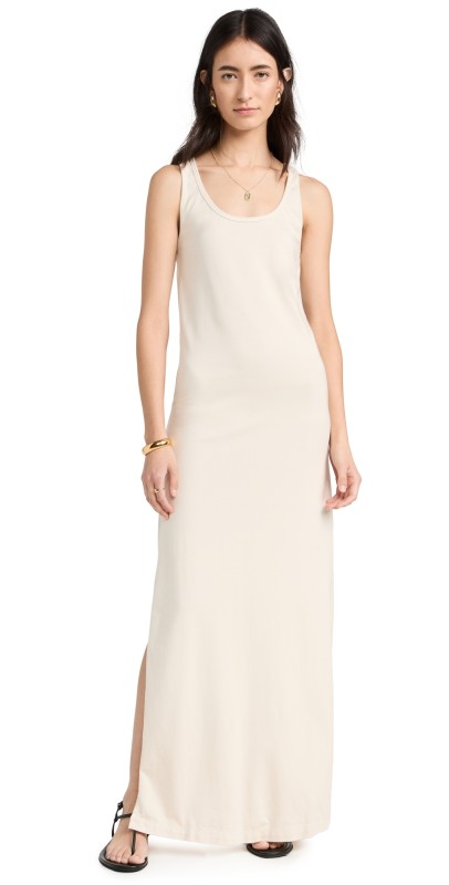 Les Tien Tatiana Tank Dress Ivory