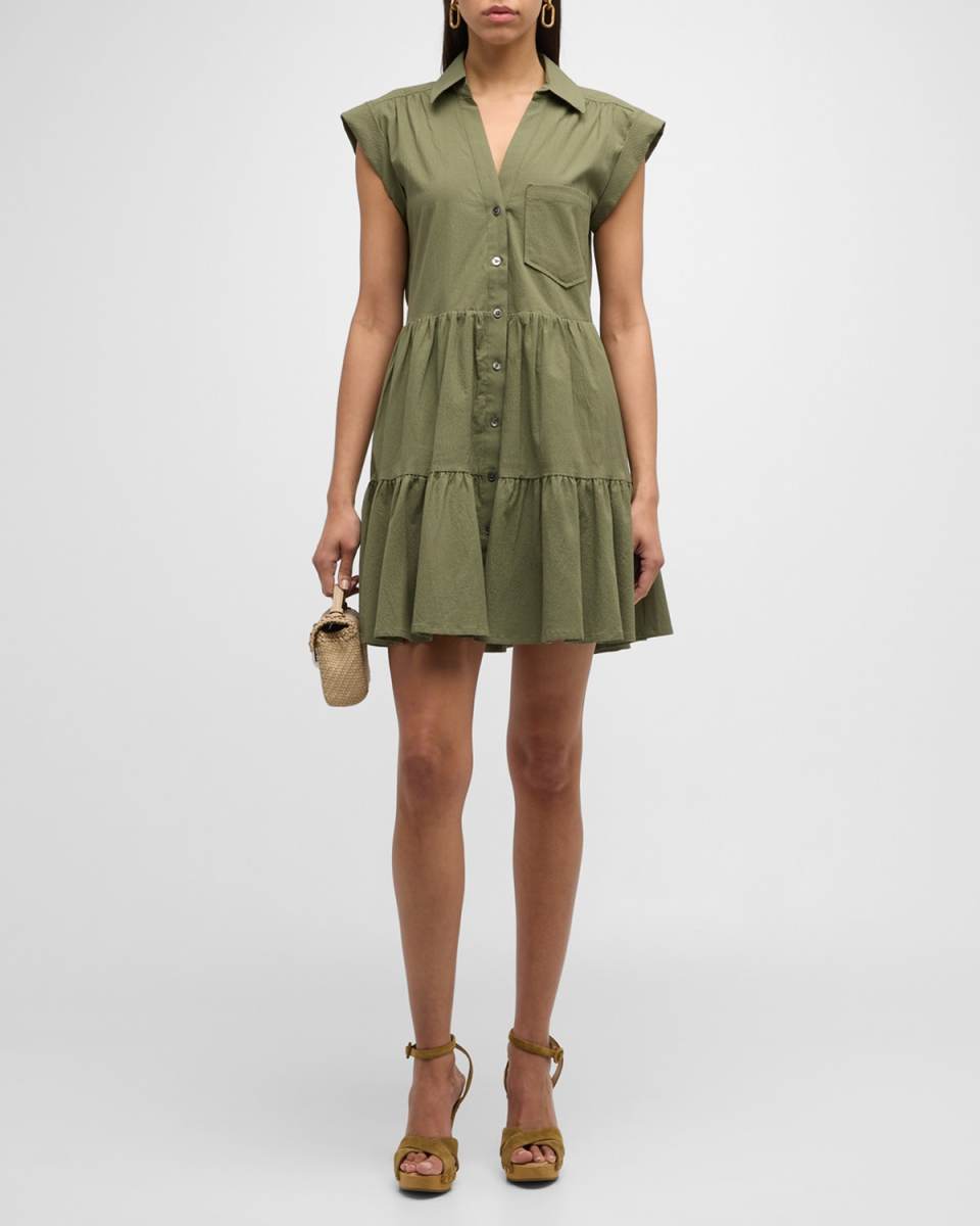 Trisha Cotton Shirtdress