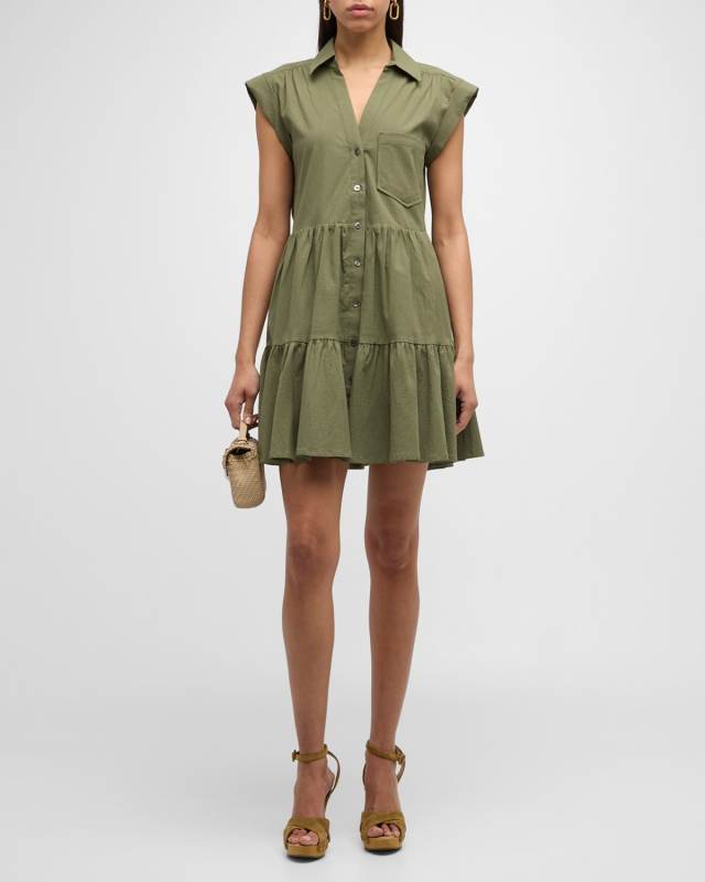 Trisha Cotton Shirtdress