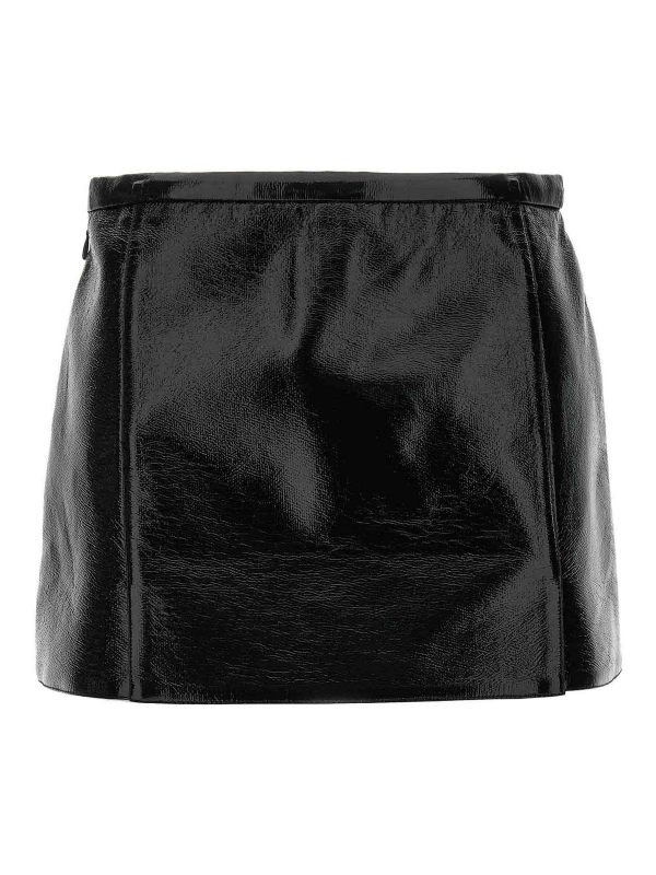 Courreges Jupe Midi - Noir