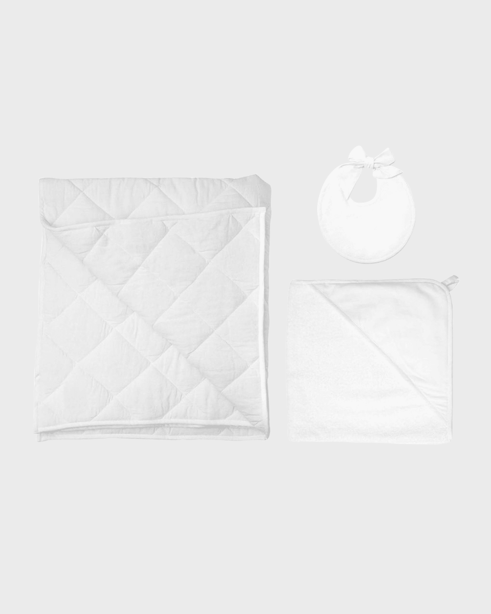 White Linen 3-Piece Set