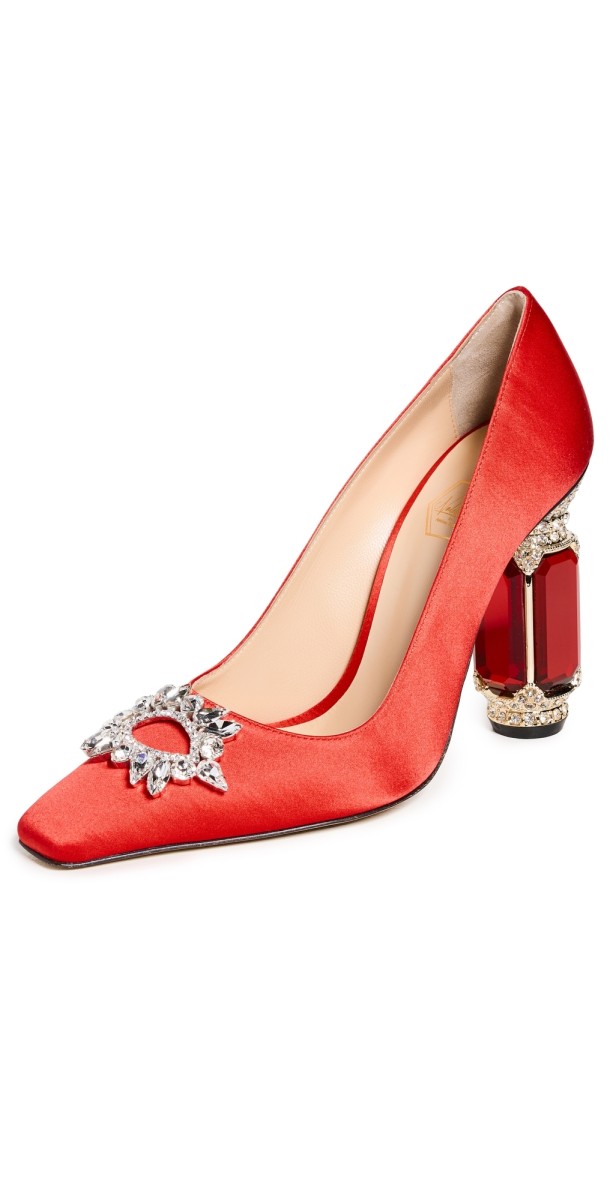 Nalebe Aurum Pumps Red