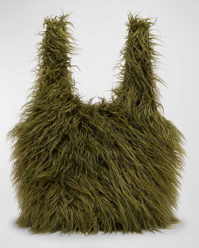 Marche Fuzzy Hobo Bag