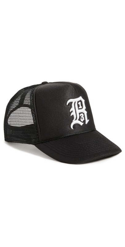 R13 R13 Trucker Hat Black
