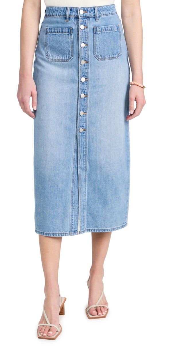 Rolla's Sailor Skirt Mid Vintage Blue