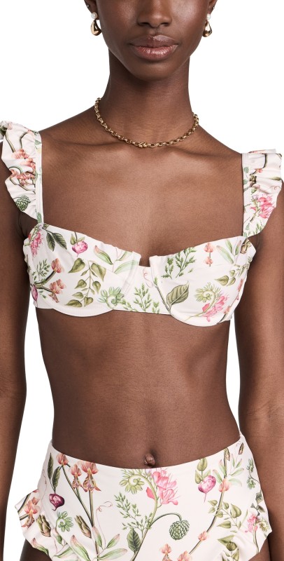 Agua by Agua Bendita Kiwi Cultivo Bikini Top Multicolor