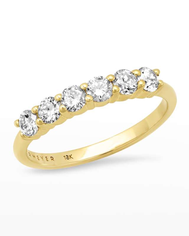 Yellow Gold 4-Prong Band