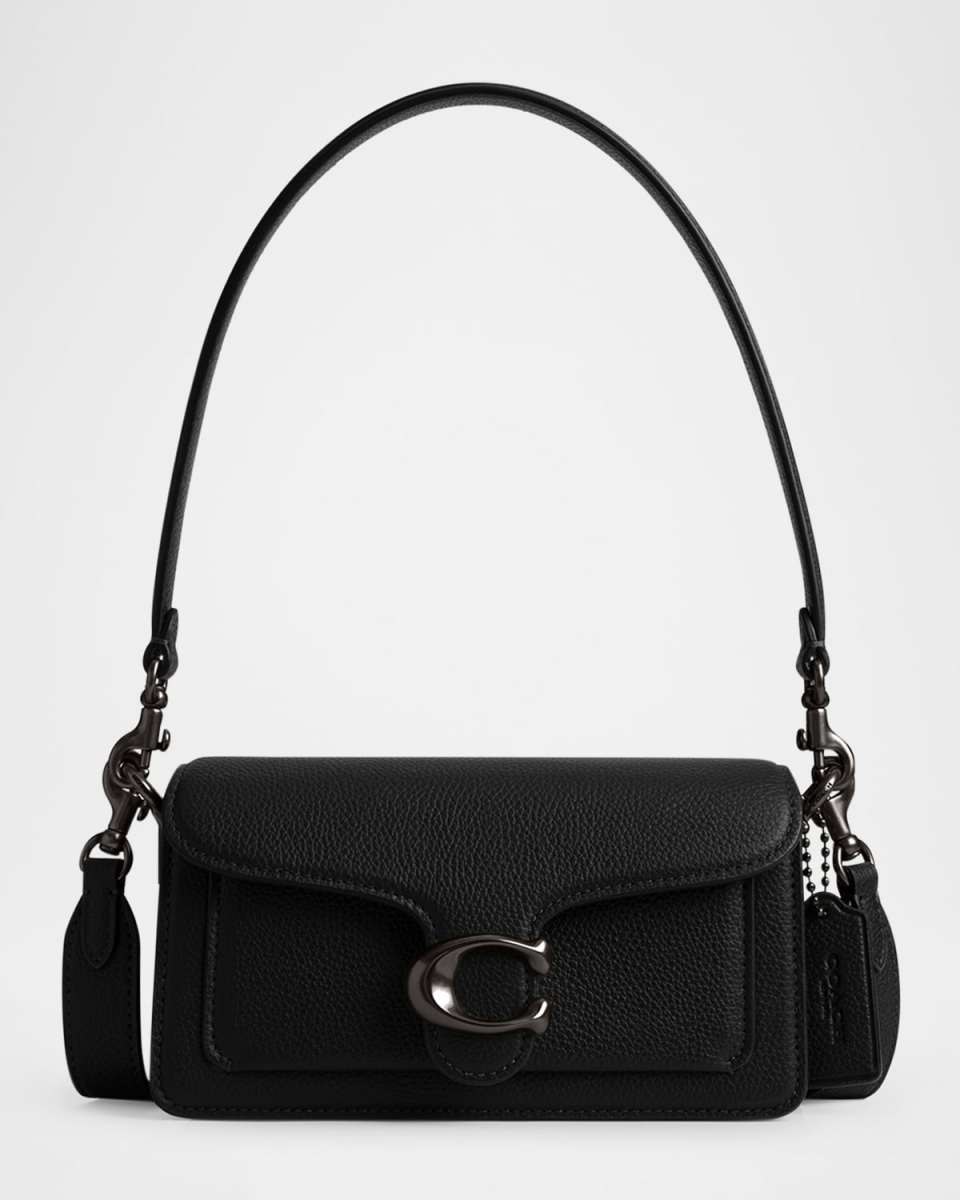 Tabby 20 Pebbled Leather Shoulder Bag