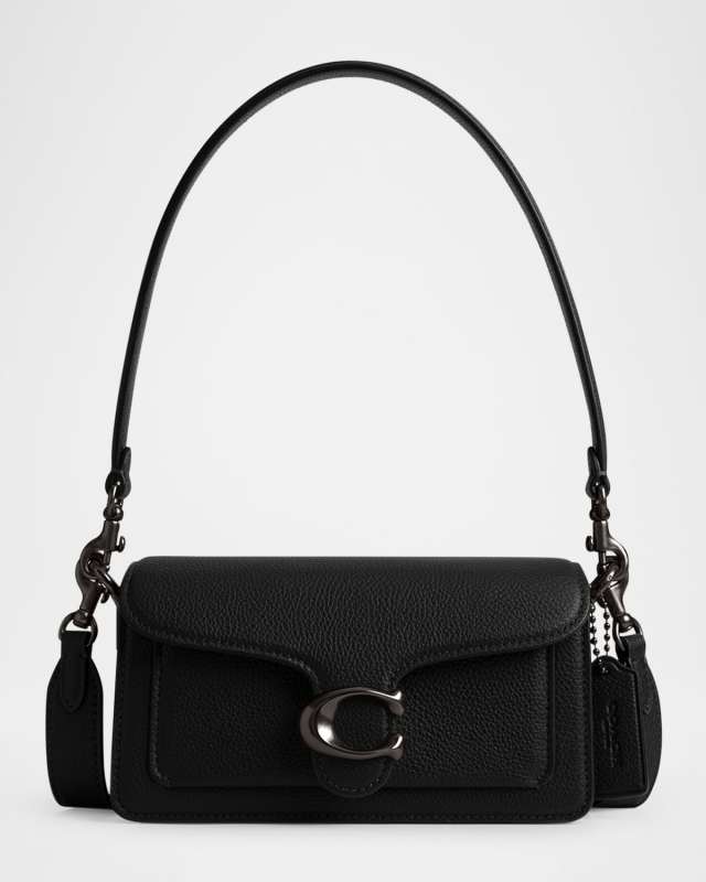 Tabby 20 Pebbled Leather Shoulder Bag