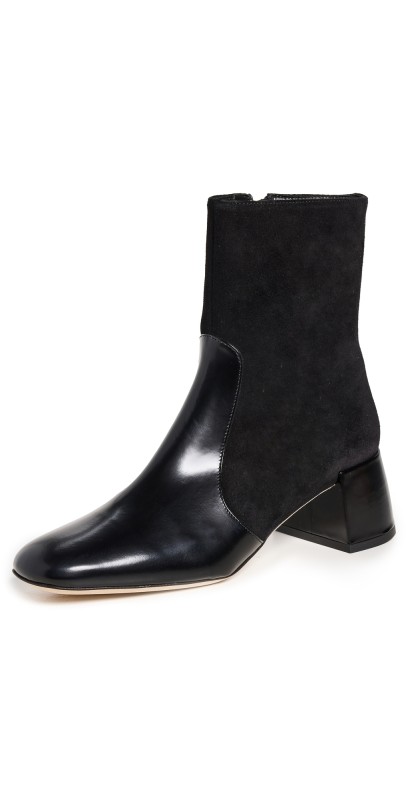 STAUD Andy Ankle Boots Black