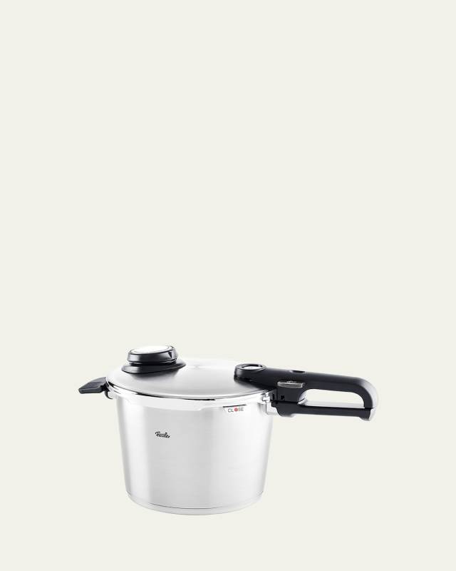 Vitavit Premium Pressure Cooker with Steamer Insert, 6.3 qt.