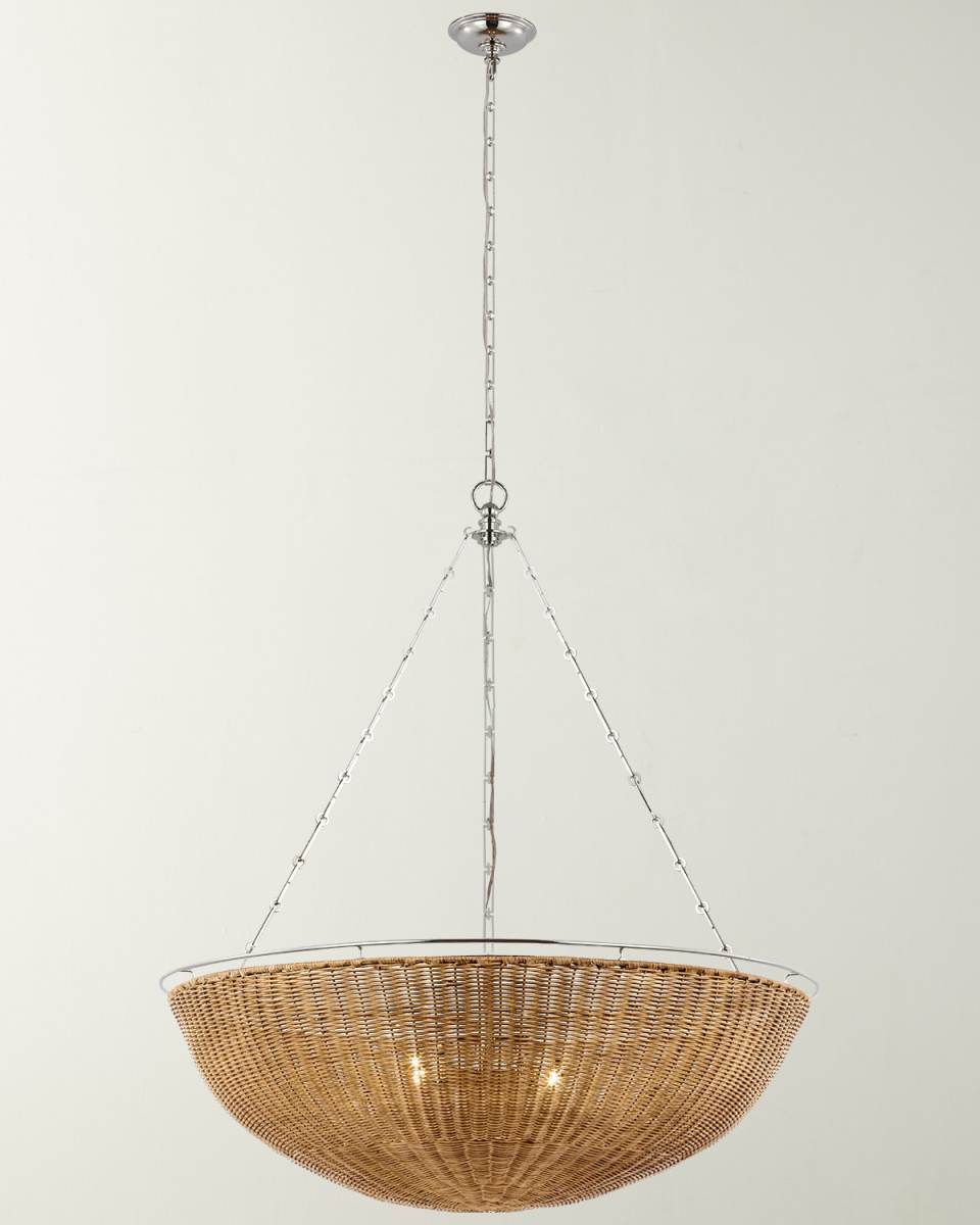 Clovis 38" 4-Light Chandelier by Chapman & Myers
