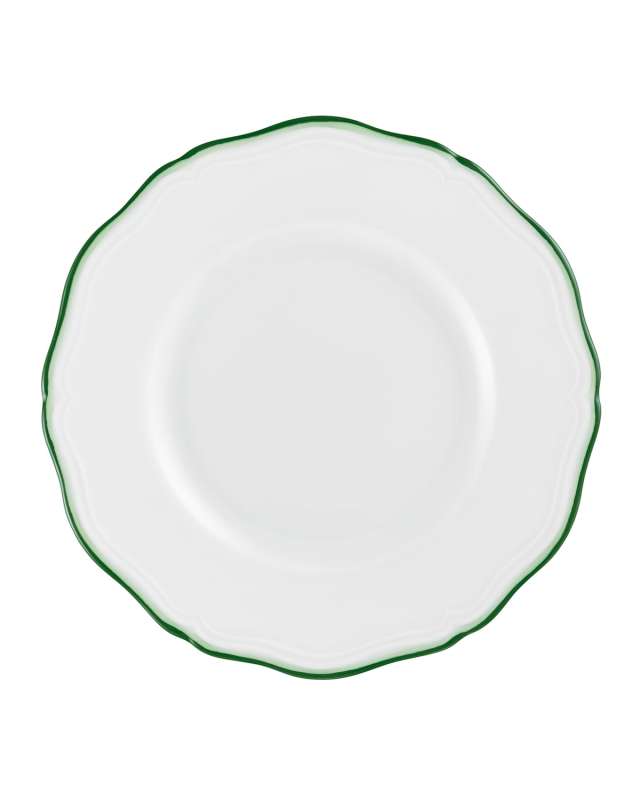 Touraine Double Filet Green Bread & Butter Plate