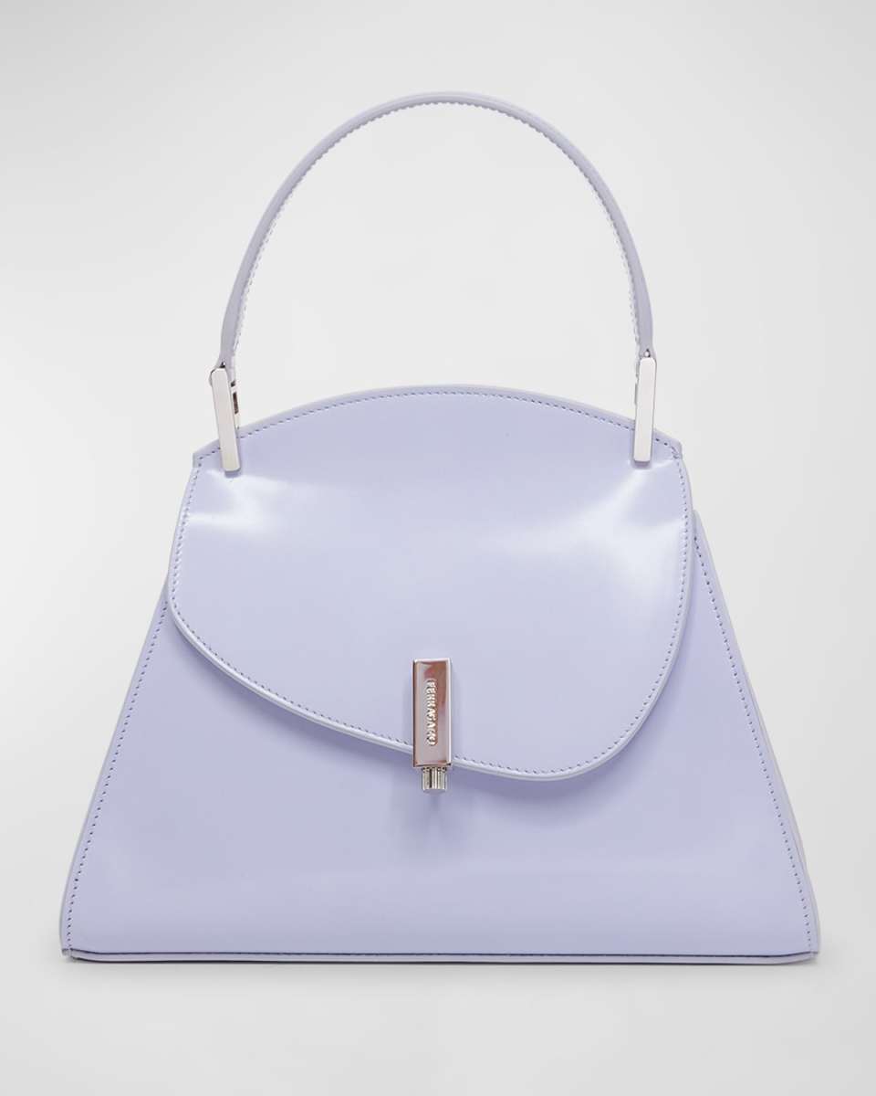 Prisma Leather Top-Handle Bag