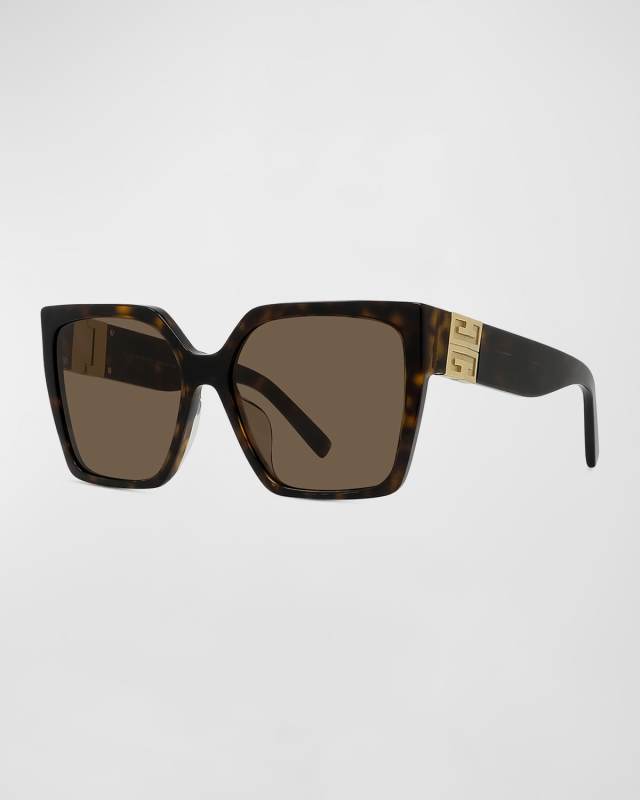 4G Acetate Butterfly Sunglasses