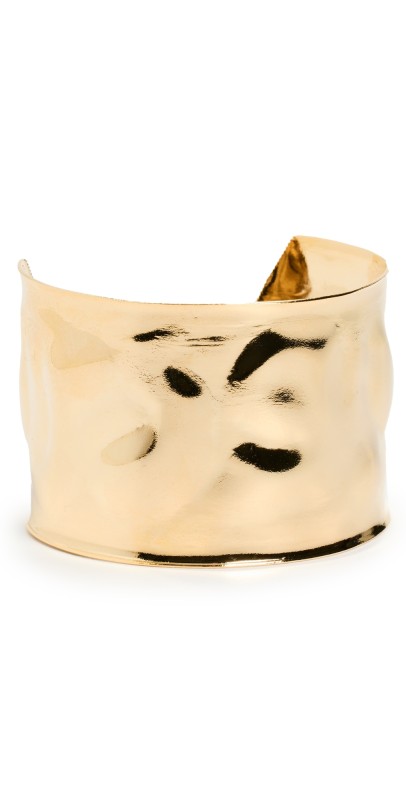 LELET NY Tera Wide Pony Cuff Gold