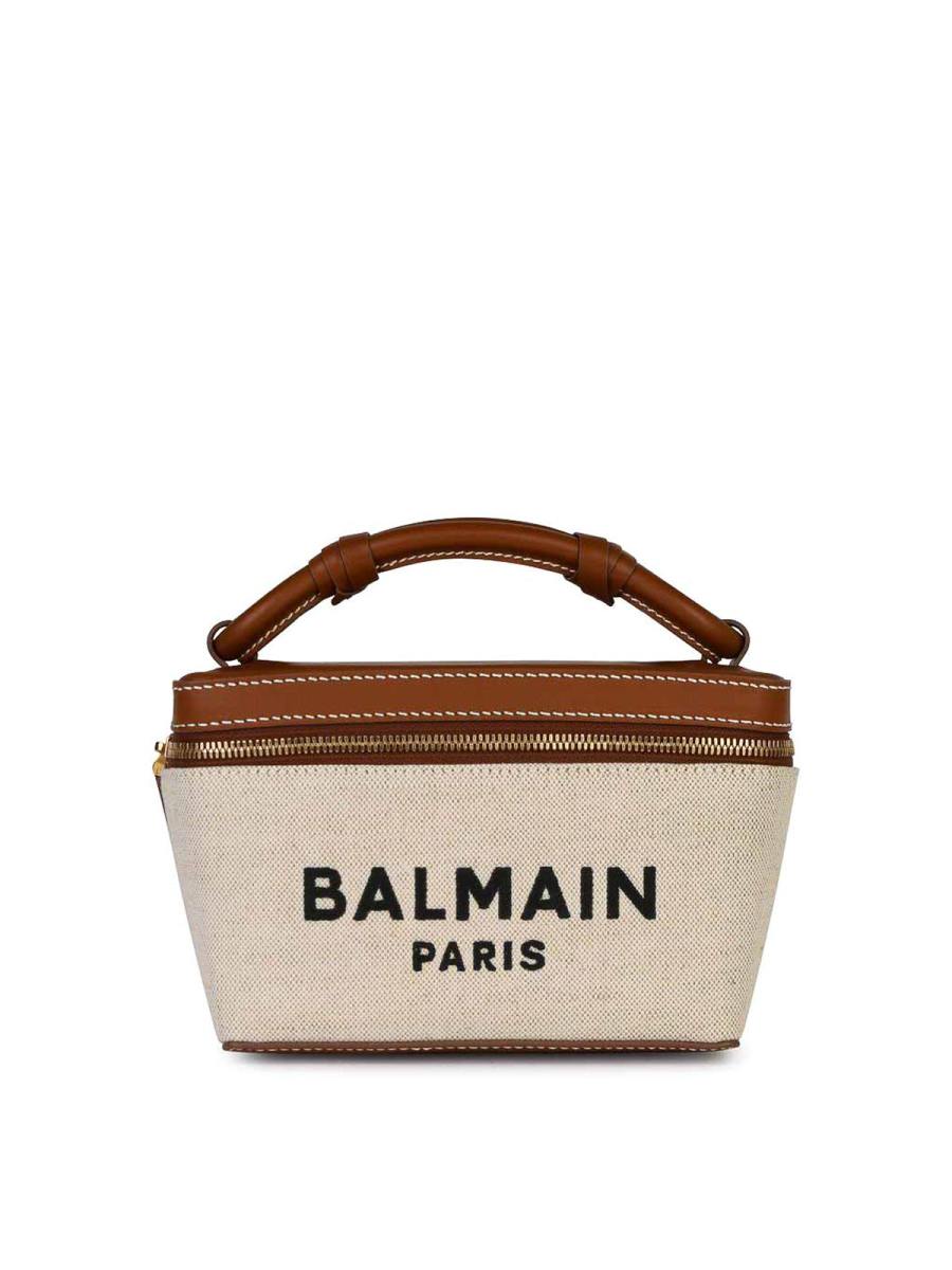 Balmain Sac Bandoulière - Crèm
