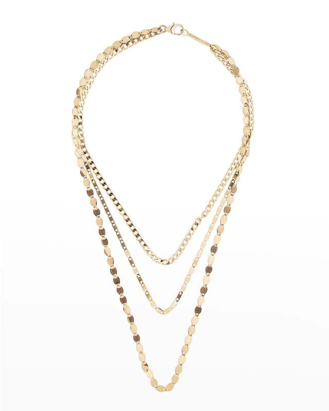 Triple-Strand Anklet