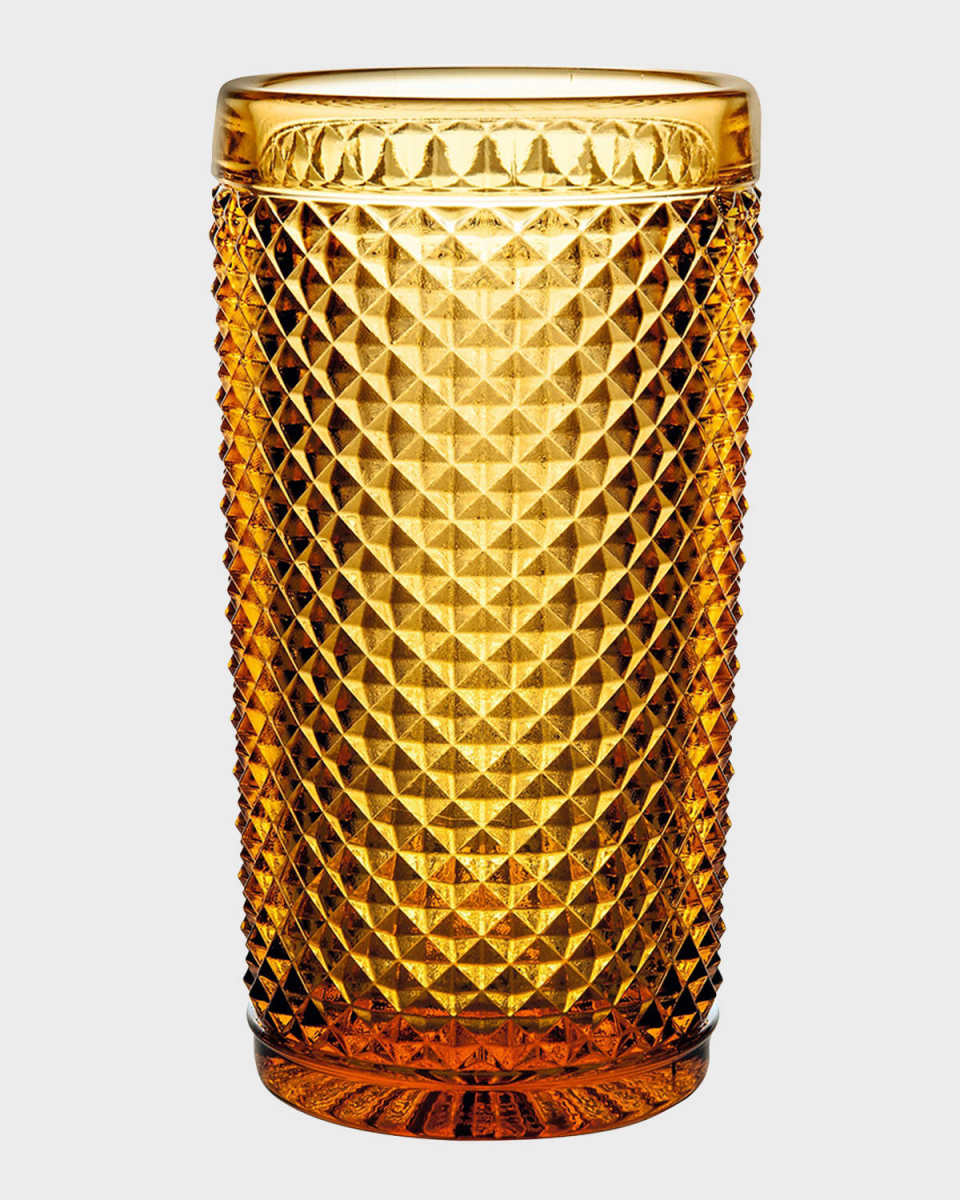 Bicos Amber Highball Glass