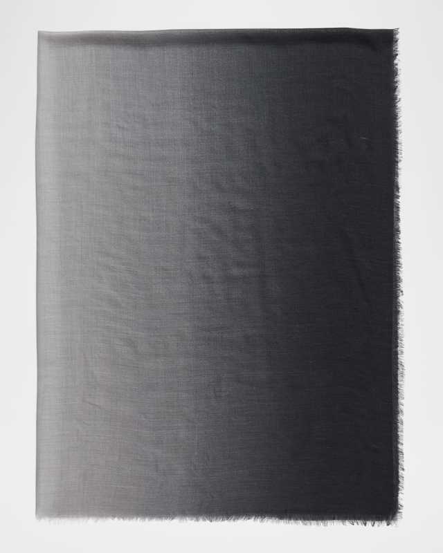 Astrid Butterfly Cashmere-Silk Scarf