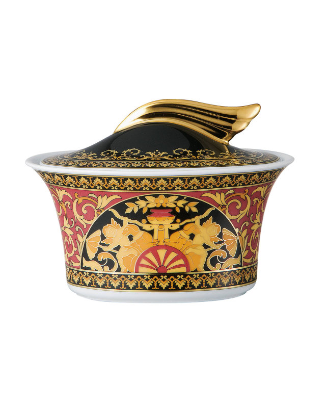 Medusa Covered Sugar Bowl