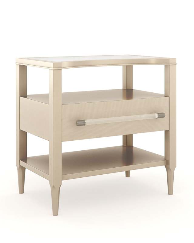 Clearly Open Side Table