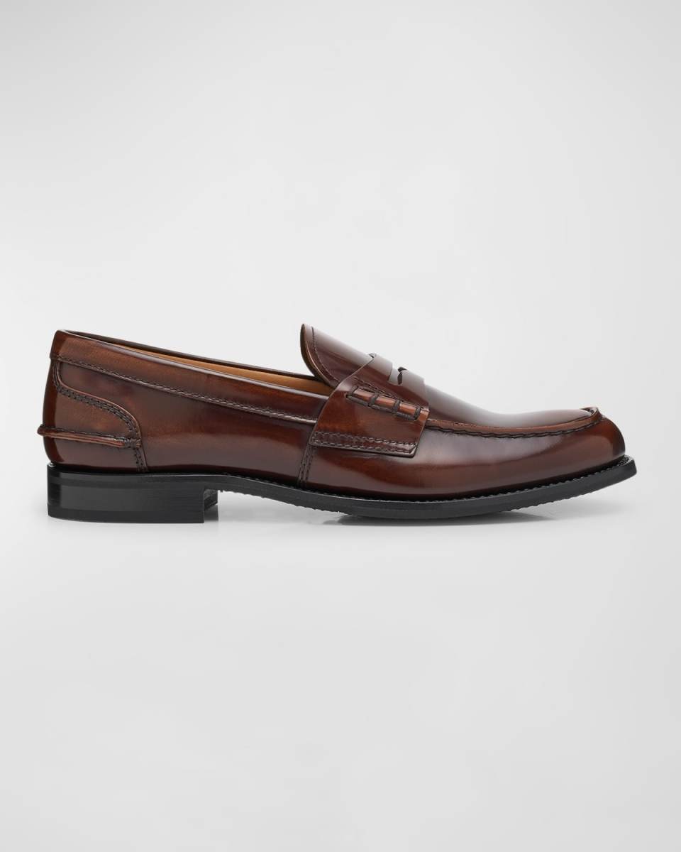 Pembrey Leather Classic Penny Loafers