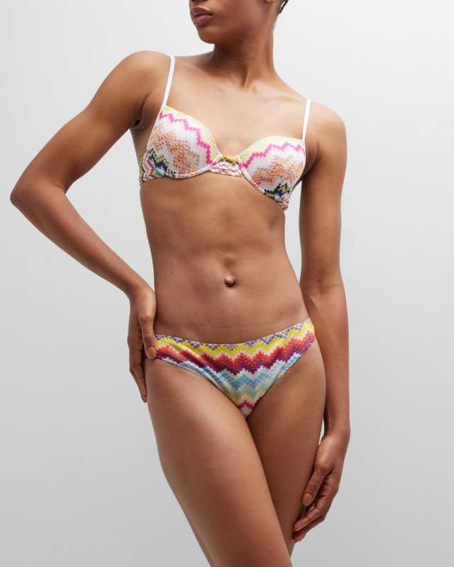 Chevron Two-Piece Bikini Set