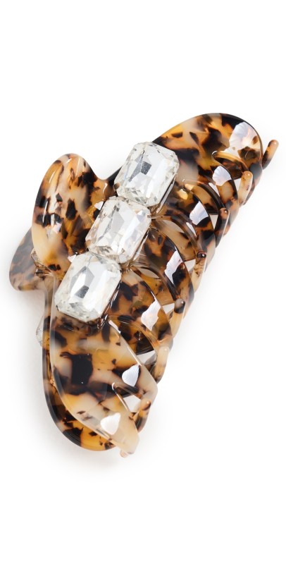 LELET NY Mega Jules Claw Clip Tortoise
