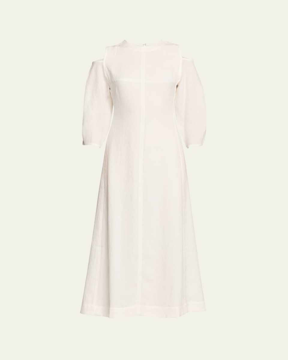 Cut-Out Midi Dress
