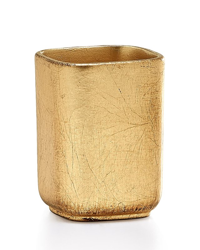 Ava Toothbrush Holder, Gold