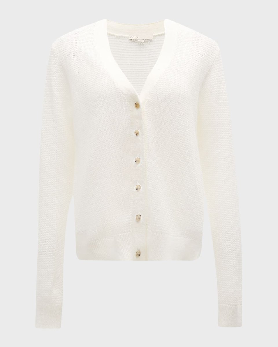 Linen Knit Cardigan