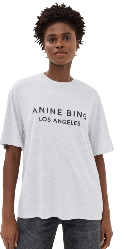 ANINE BING Myers Tee Grey
